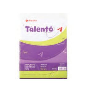 Repuesto de dibujo Talento N5 Blanco