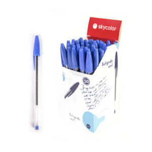 Bolígrafo 1mm azul / negro x caja de 50 unid.