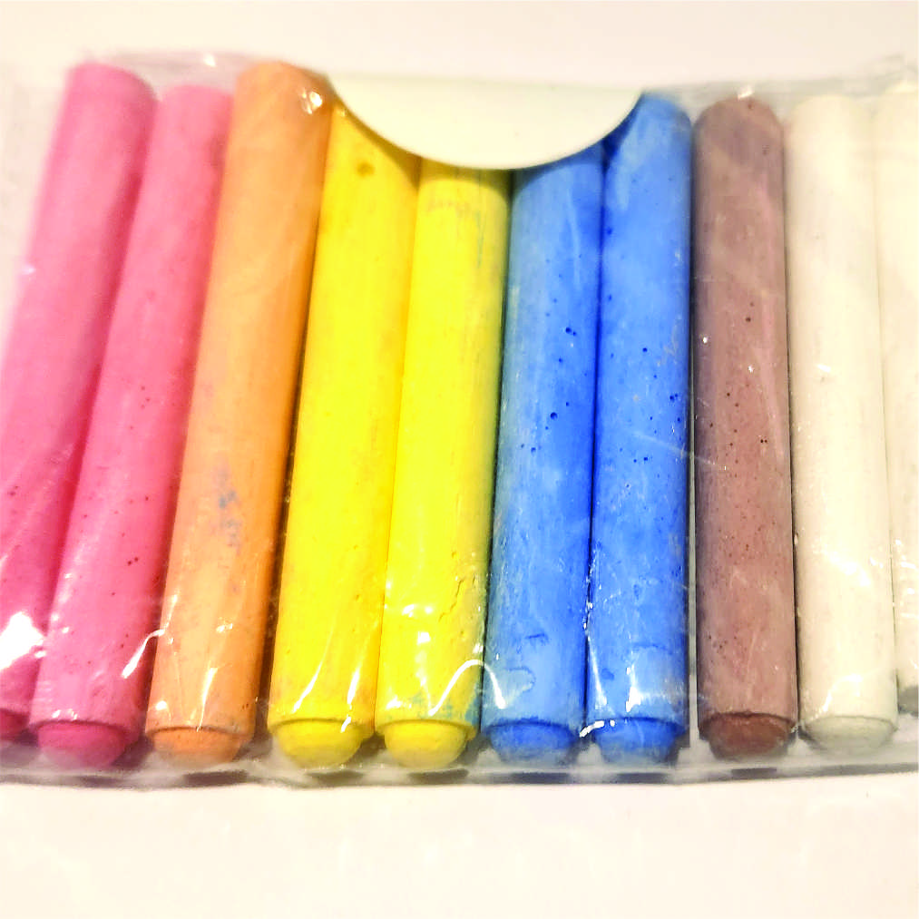 Tiza x10 unidades Colores Surtidas - Imagen 2