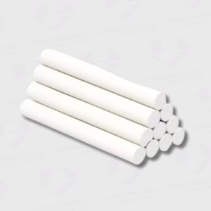 Tiza x10 unidades Blanca