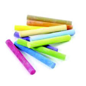 Tiza x10 unidades Colores Surtidas